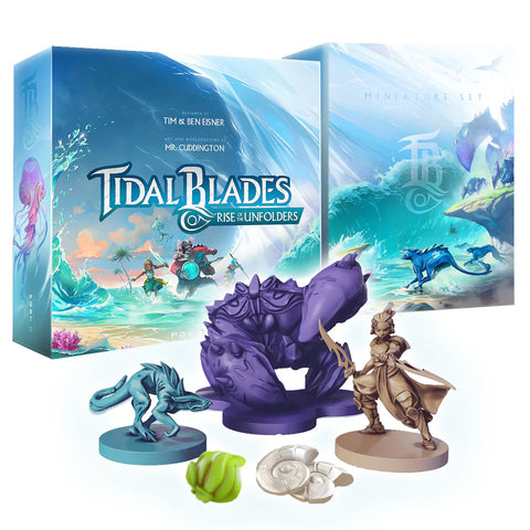 Tidal Blades 2: Rise of the Unfolders Deluxe With Miniature Wash - Ships Free