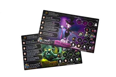 Wonderland's War: Updated Faction Player Boards