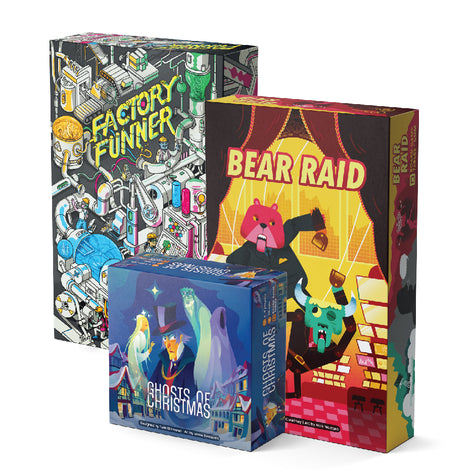 Your Factory Funner, Bear Raid, Ghosts of Christmas Pledge